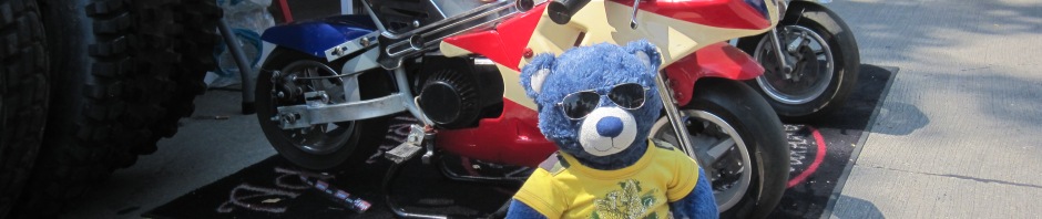 No, Blue, I am not getting you a motorcycle, you're just going to be a hulligan.